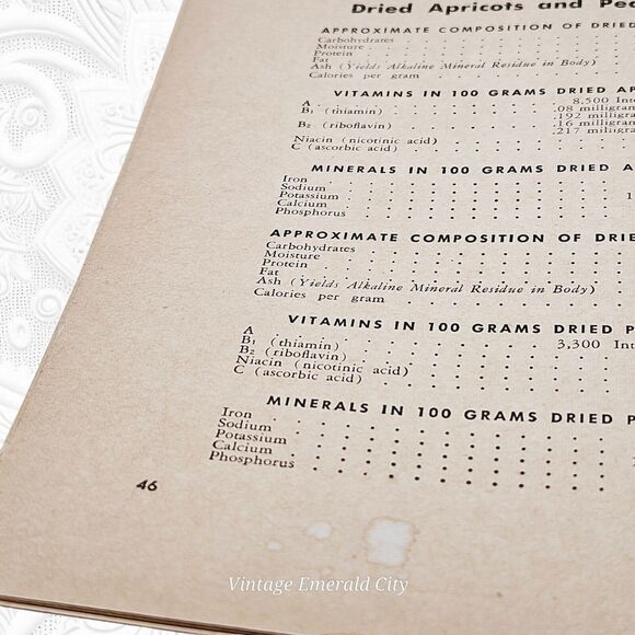 Vintage Sunsweet Recipe Cookbook 1950 Booklet Retro Recipes Health & Happiness - Picture 8 of 10